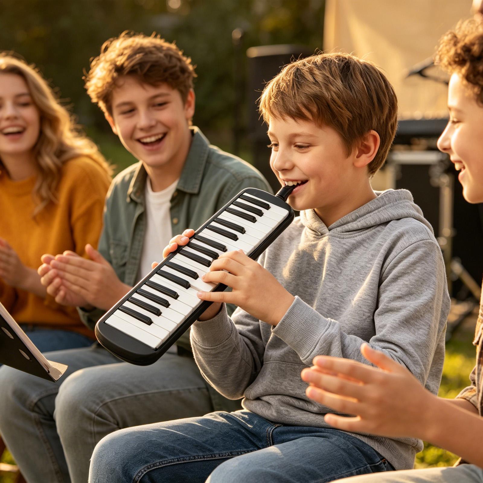 Musical Instrument Youtube - Melodica Instrument 32-Key Portable Percussion Keyboard